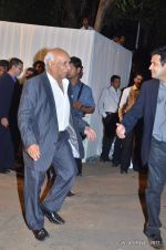 yash chopra at Boman Irani_s son wedding reception on 20th Nov 2011.JPG